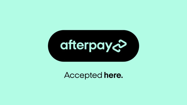 Afterpay Now Available!
