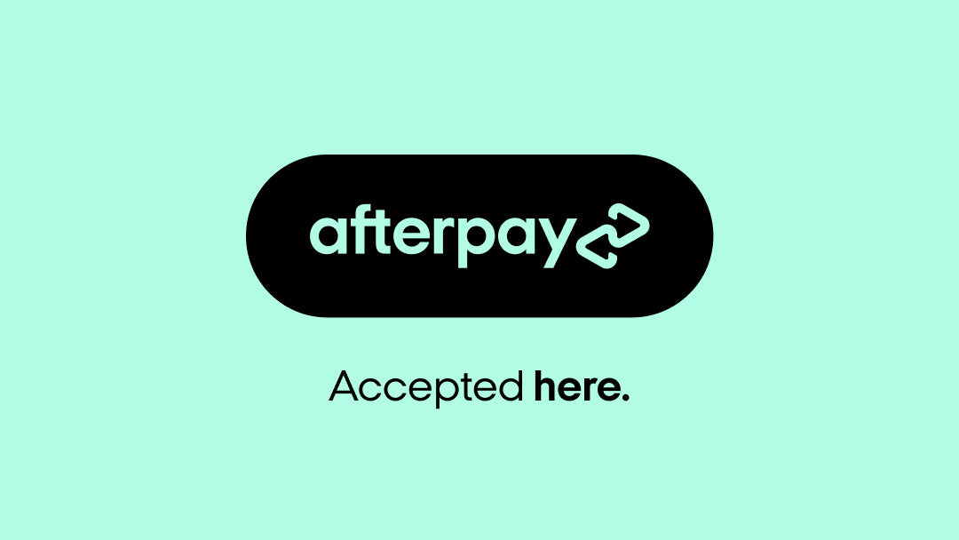 Afterpay Now Available!