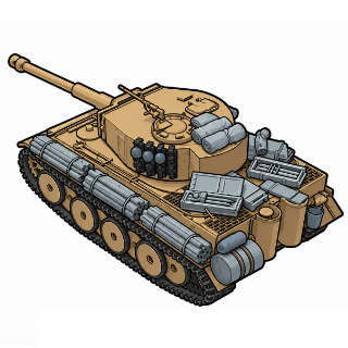 Heng Long Taigen Tamiya 1/16 1/35 Resin And 3D Printed Parts and Accessories Detail