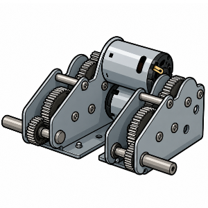 Heng Long Taigen 1/16 RC Tank Metal and Steel Gearboxes
