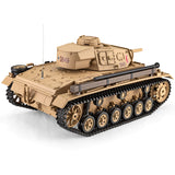 Heng Long 1/16 Scale German Panzer III Ausf. H Remote Control (RC) Battle Tank