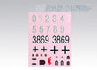 Heng Long 1/16 Scale Jagdpanther RC Tank 3869 Sticker Sheet
