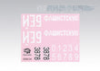 Heng Long 1/16 Scale Russian KV-1 RC Tank 3878 Sticker Sheet