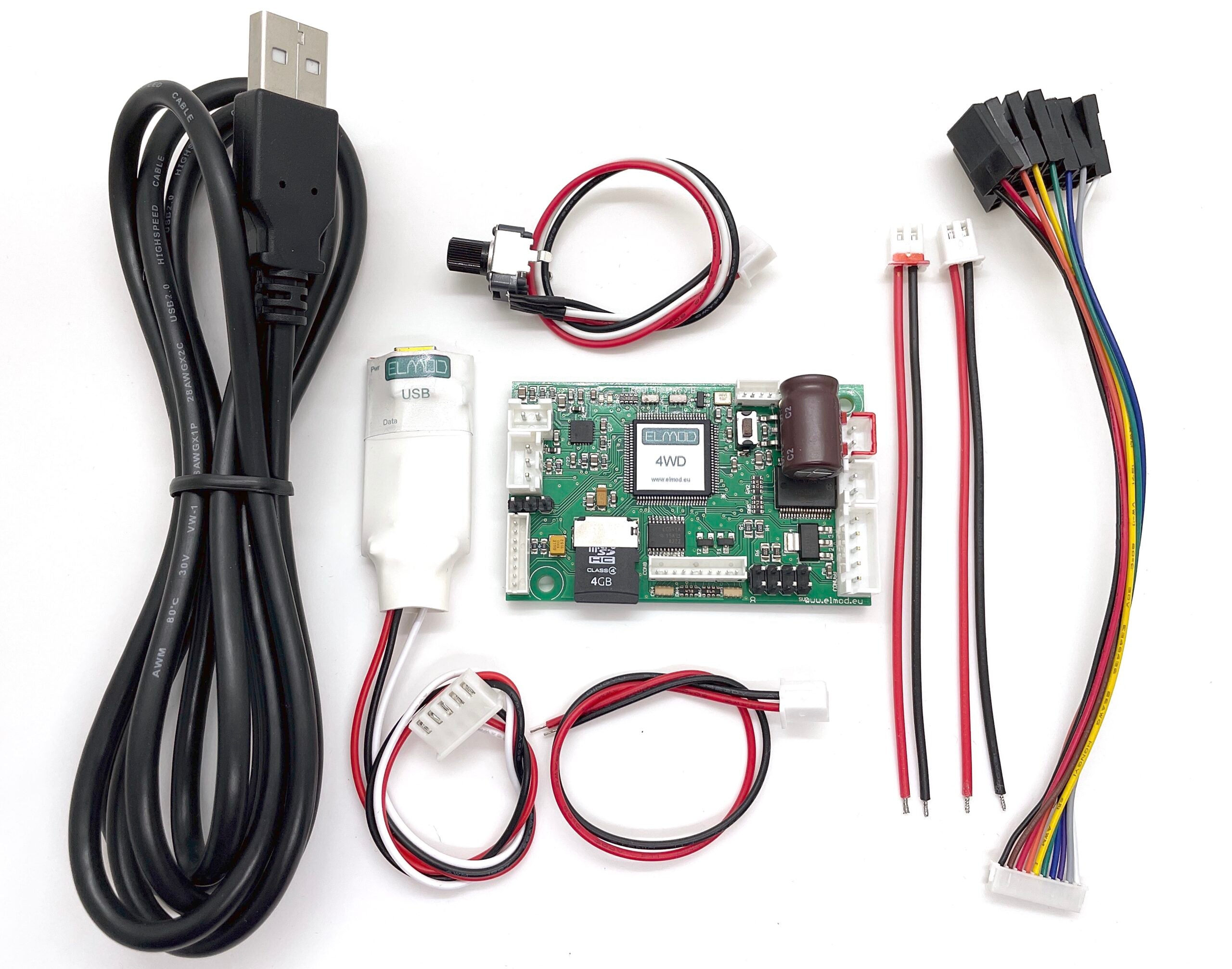 ElMod 4WD Miniature Central Unit