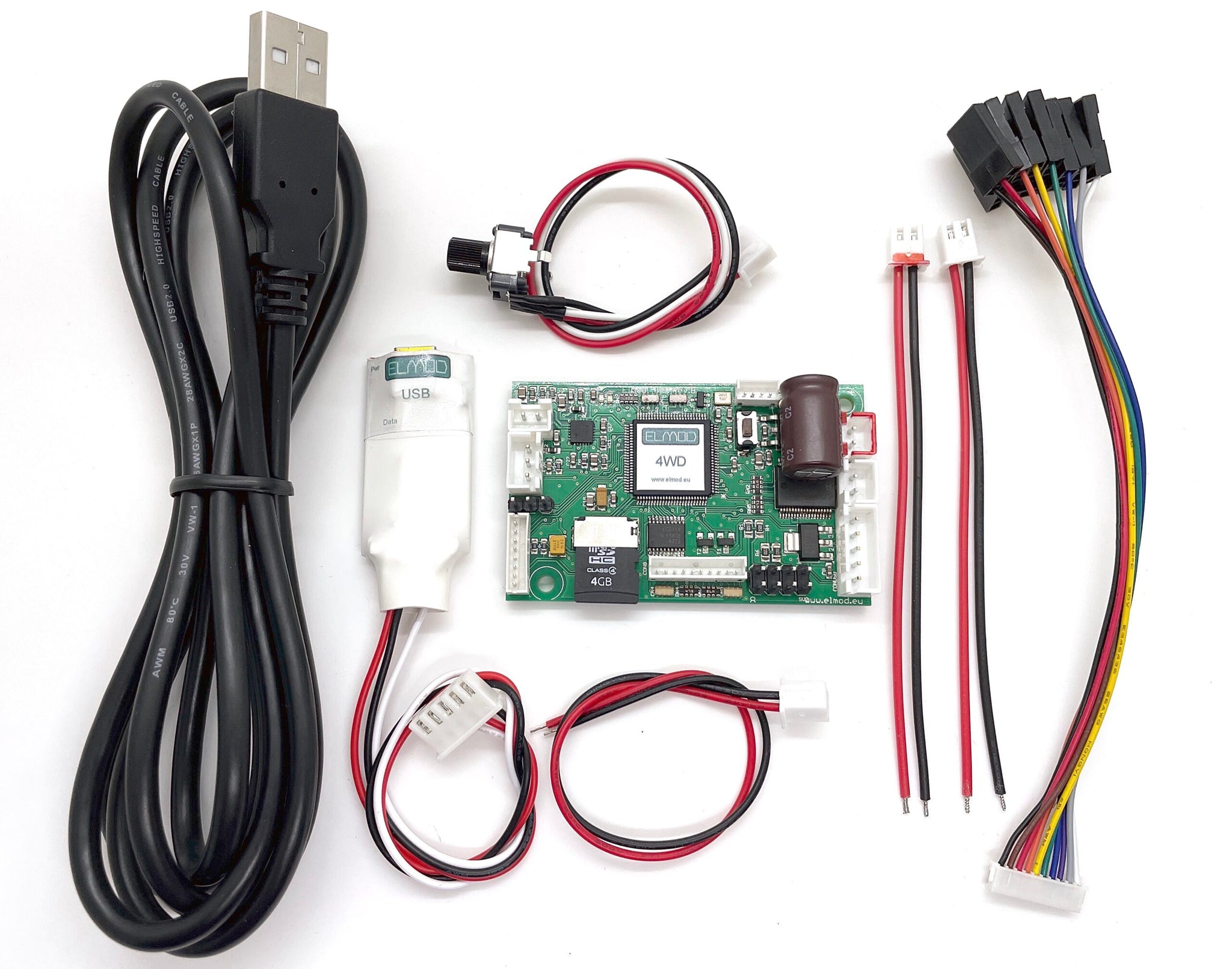ElMod 4WD Miniature Central Unit