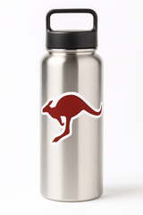 Australian Army ADF Fighting Kangaroo Sticker Red - Right