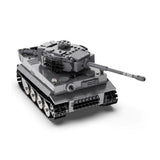 CaDA WW2 German Tiger I RC Tank Building Blocks Toy Set - 925PCS C61071W