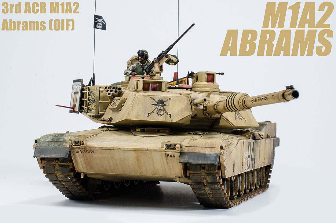 Echelon 1/16 3rd ACR M1A2 Abrams (Operation Iraqi Freedom) Decals