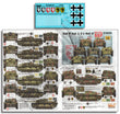 Echelon 1/16 StuG III Ausf. F, G & StuH 42 of StuG. Brig. 667 Decal Set
