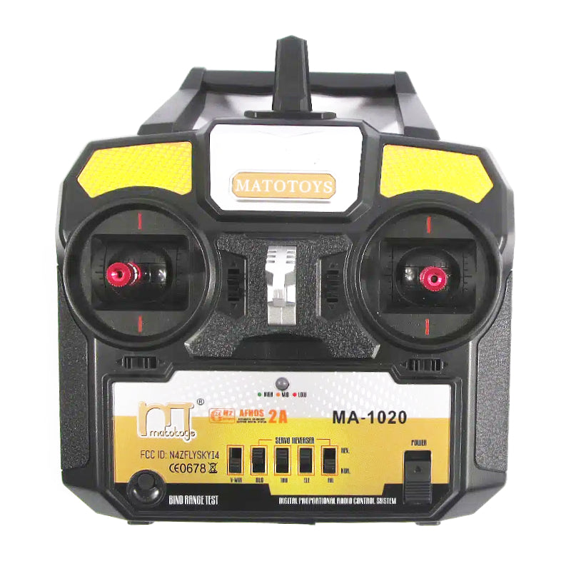 Mato 4 Channel 2.4Ghz Radio Controller Transmitter with Receiver For 1/16 RC Tank