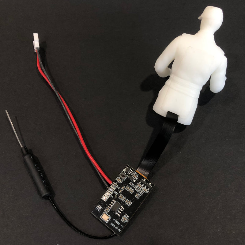 Mato 3D Printed 1/16 Commander Figure For FPV Camera In RC Tank