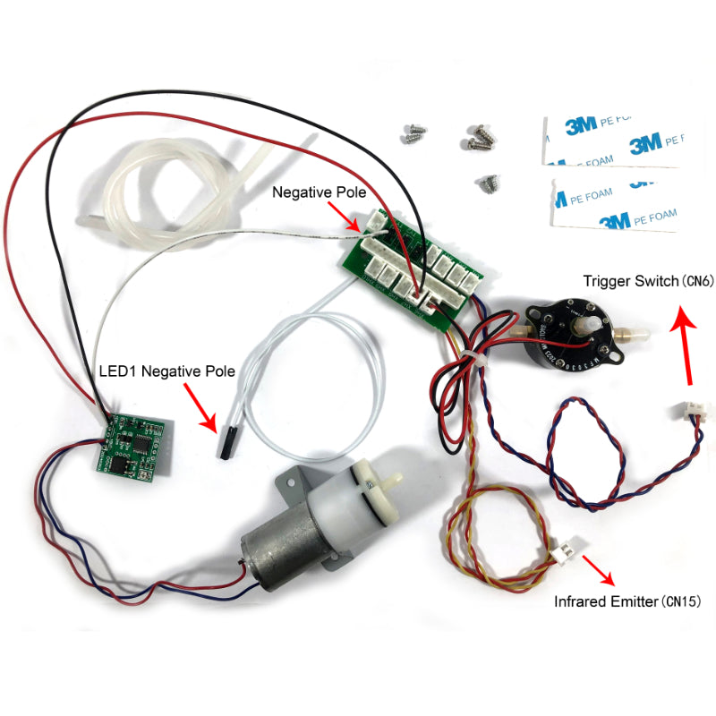 Mato Barrel Cannon Smoke Upgrade Set for 1/16 Heng Long RC Tank