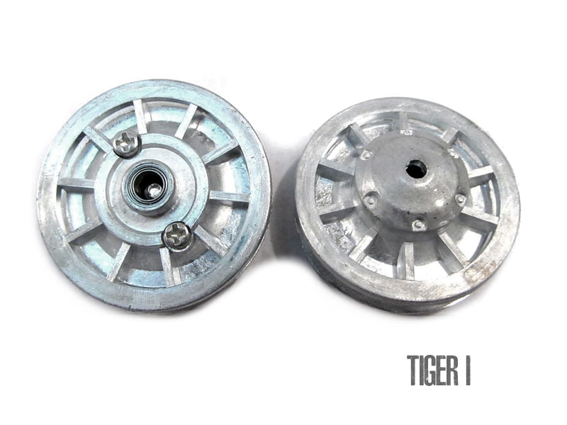 Paowsietiviity Roue de renvoi en métal pour char allemand Tiger RC 1/16 3818-1 Accessoire de roulement Paowsietiviity Roue de renvoi en métal pour char allemand Tiger RC 1/16 3818-1 Accessoire de roulement
