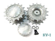 Metal Drive Wheels Sprocket Set For Heng Long 1/16 Russian KV-1 KV-2 RC Tank 3878 MT013s