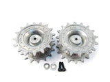 Metal Drive Wheels Sprocket Set For Heng Long 1/16 Russian KV-1 RC Tank 3878