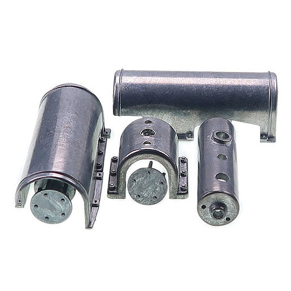 Metal Exhaust Upgrade 1/16 Scale Heng Long Mato Tiger I RC Tank MT040