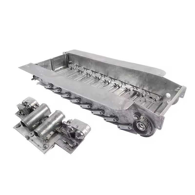 Mato 1/16 Tiger 1 Metal Lower Hull with Torsion Bar Suspension, Track Tensioners, Rear Panel For RC Tank mt041