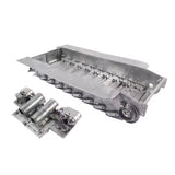 Mato 1/16 Tiger 1 Metal Lower Hull with Torsion Bar Suspension, Track Tensioners, Rear Panel For RC Tank mt041