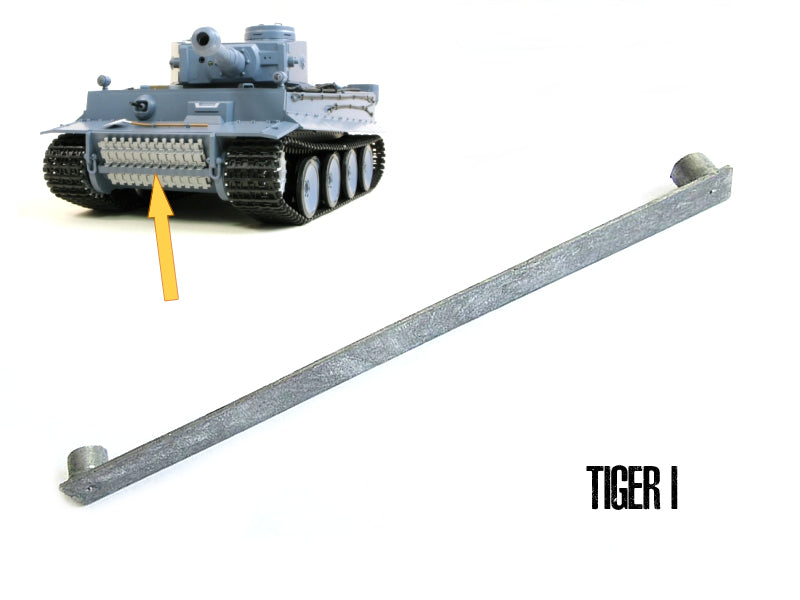 Metal Front Track Plate For Heng Long 1/16 Tiger I RC Tank MT073