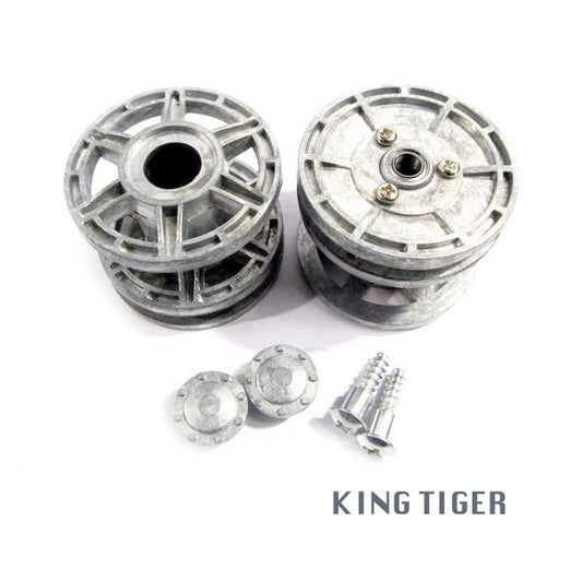 Metal Idler Wheel Set For Heng Long 1/16 King Tiger RC Tank MT078i