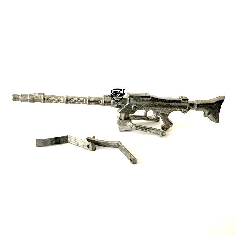Metal Cupola Mounted MG34 Style Machine Gun For Heng Long Taigen 1/16 Panzer III RC Tank MT090