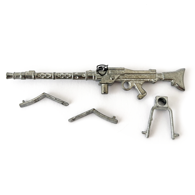 Metal Cupola Mounted MG34 Style Machine Gun For Heng Long Taigen 1/16 Panzer III RC Tank MT090