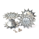 Mato Metal Drive Wheels Sprocket Set for 1/16 Heng Long M4 Sherman RC Tank 3898 MT156s