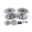 Metal Drive Wheels Sprocket Set for 1/16 Heng Long M4 Sherman RC Tank 3898 MT156s