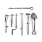 Metal Tool & Accessory Set for 1/16 M4 Sherman RC Tank MT182