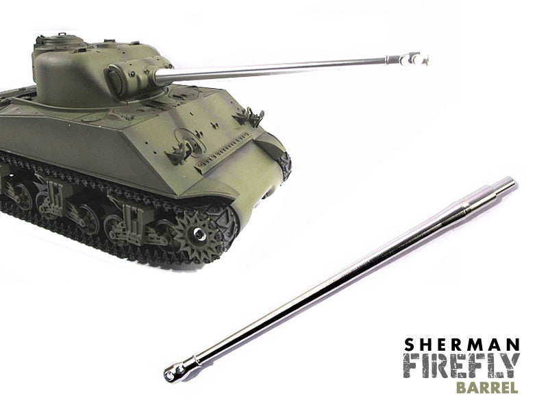 Mato 1/16 Metal Sherman Firefly BB Barrel For Heng Long M4A3 RC Tank MT200