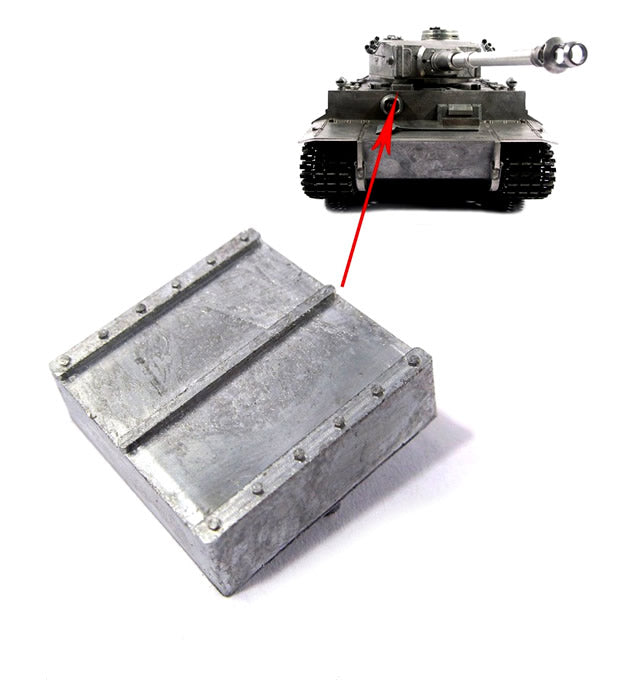 Tiger I Metal Jack Block For 1/16 Heng Long Taigen Torro RC Tank MT205