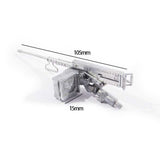 Mato 1/16 Metal .50 Calibre Browning M2 Heavy Machine Gun With Mount For RC Tank MT212