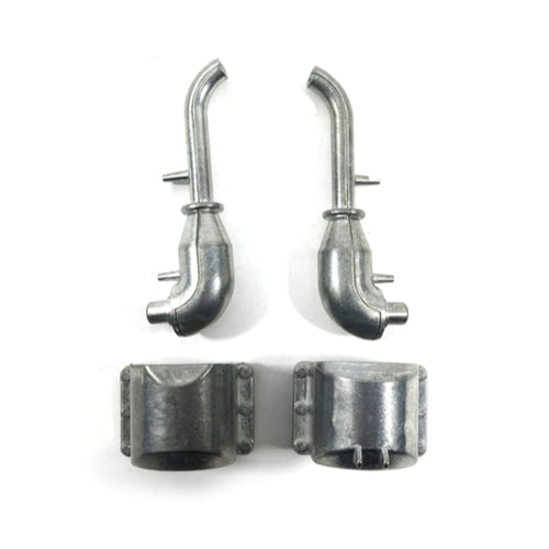 Mato Metal Exhaust Set For 1/16 King Tiger or Jagdtiger RC Tank MT259