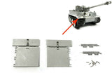 MATO Metal Front Mud Guard Set For 1/16 German Tiger I RC Tank MT266