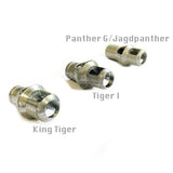 Metal Muzzle Brake For Heng Long Mato 1/16 King Tiger RC Tank MT240