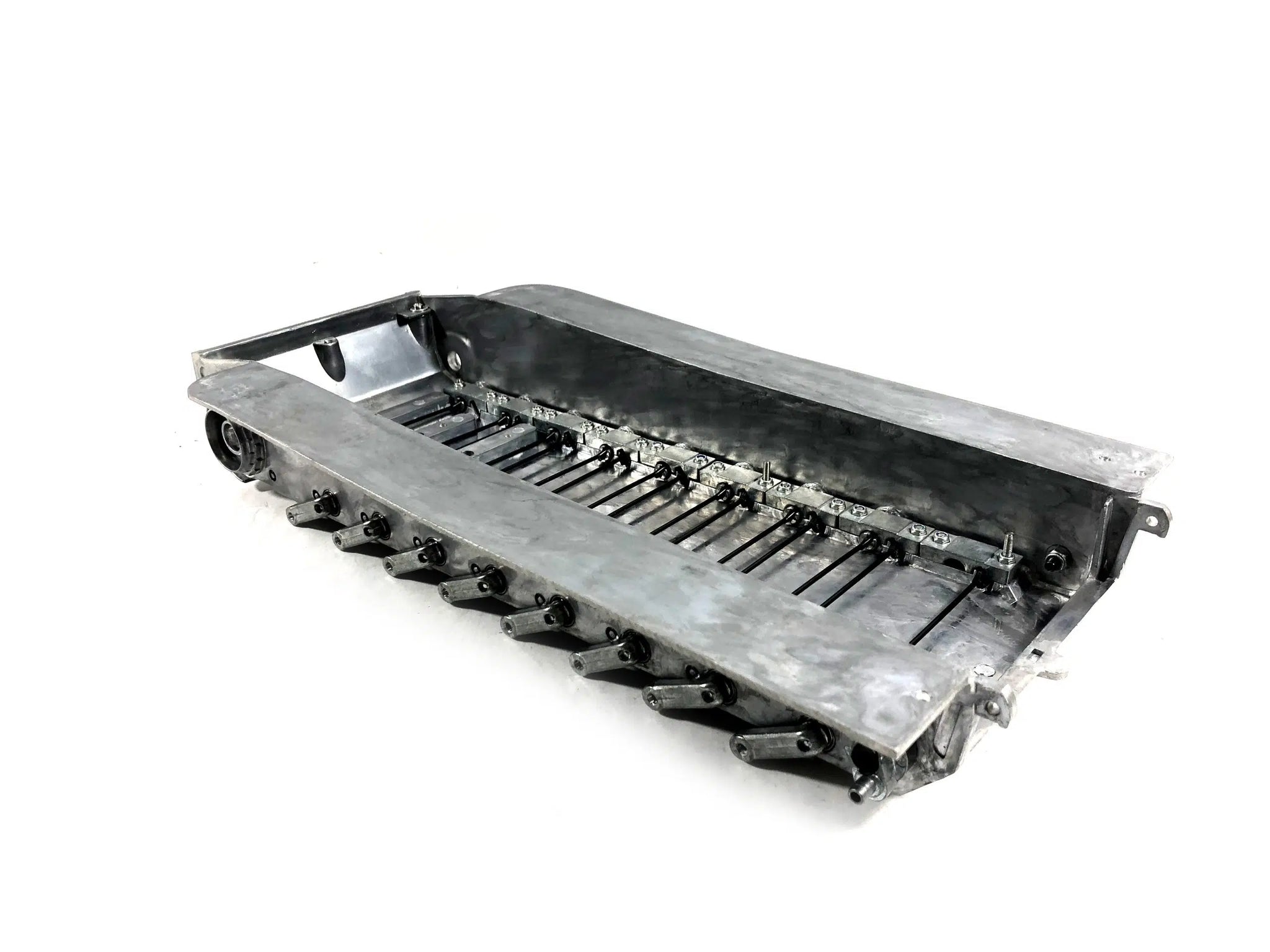Mato 1/16 Tiger 1 Metal Lower Hull with Torsion Bar Suspension, Track Tensioners, Rear Panel For RC Tank
