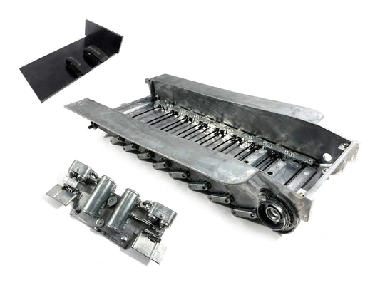 Mato 1/16 Tiger 1 Metal Lower Hull with Torsion Bar Suspension, Track Tensioners, Rear Panel For RC Tank