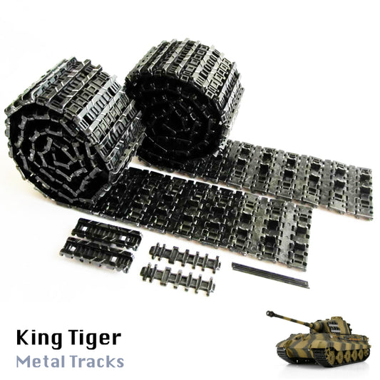 Mato King Tiger Metal Track Set For Heng Long 1/16 RC Tank MT078