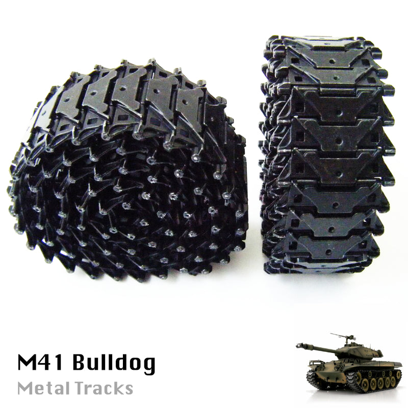 Mato M41 Bulldog Metal Track Set For Heng Long 1/16 RC Tank MT005T