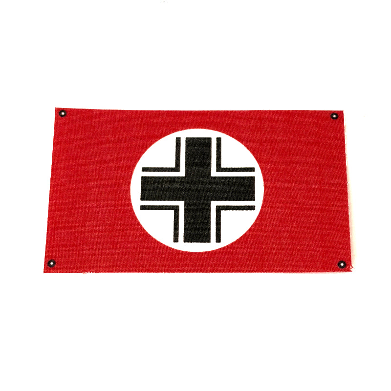 1/16 German Balkenkreuz WWII Vehicle Aerial Recognition Flag