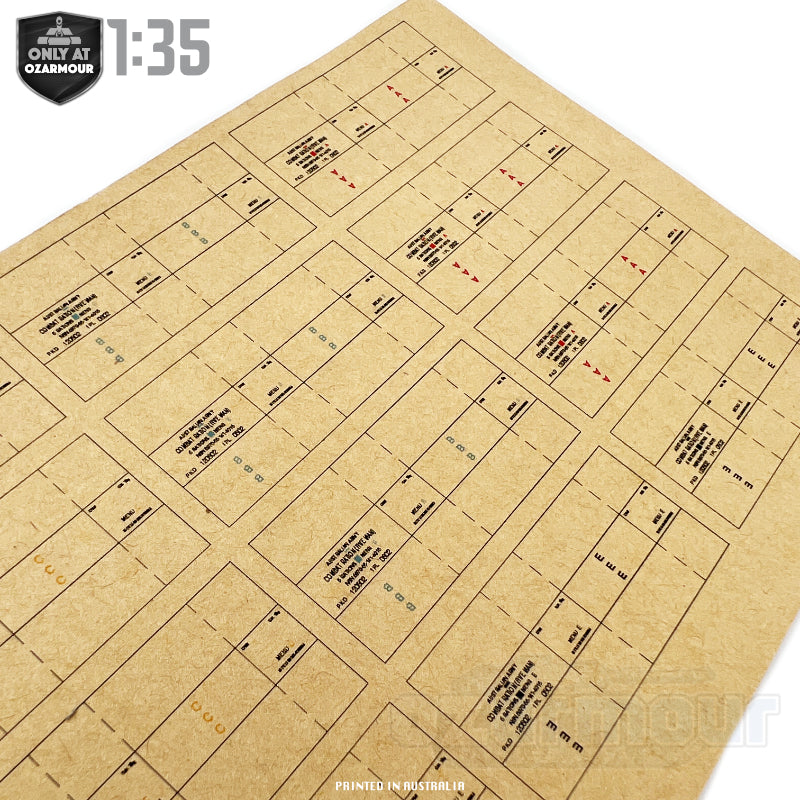 Assault Ration Pack 1/35 Modern CR5M Australian Army (ADF) Five Man Combat Ration Packs Se ...