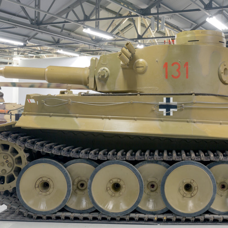 Waterslide Decal Set For 1/16 German Tiger 131 Bovington Tank Museum Tiger 131 decals