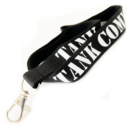 Polyester Lanyard For RC Transmitter - Tank Commander BLACK