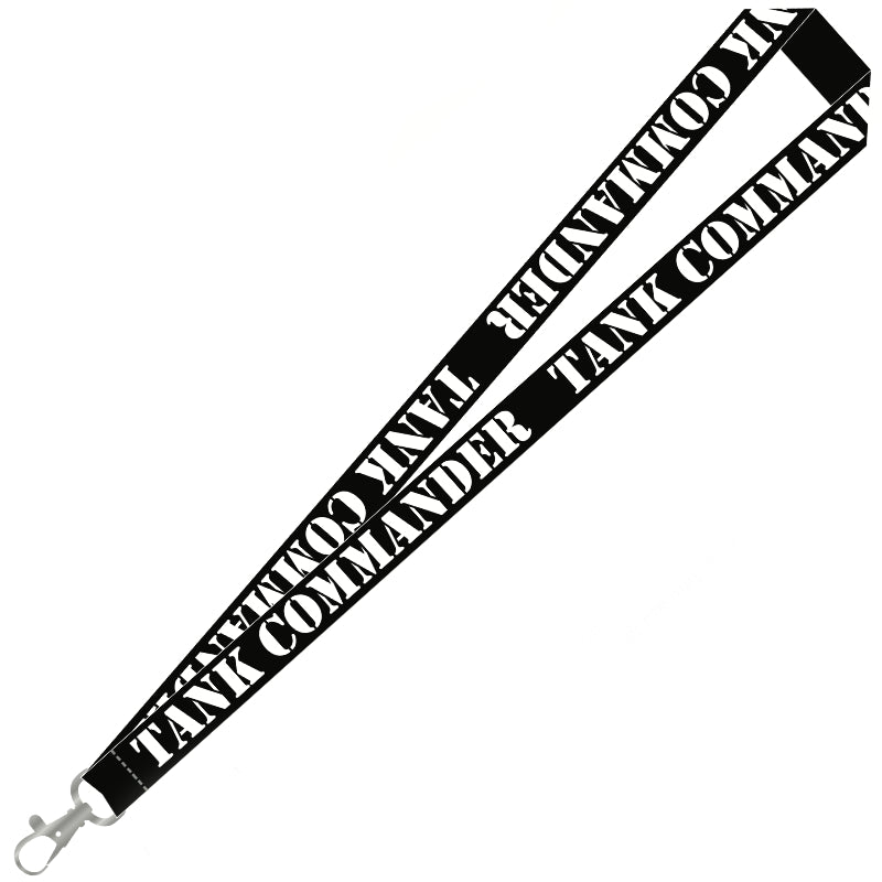 Polyester Lanyard For RC Transmitter - Tank Commander BLACK