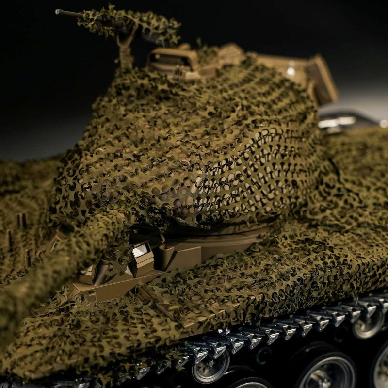 Camouflage Netting for 1/16 RC Tank Or Military Model  - Olive Green