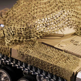 Camouflage Netting for 1/16 RC Tank Or Military Model - Desert Sand