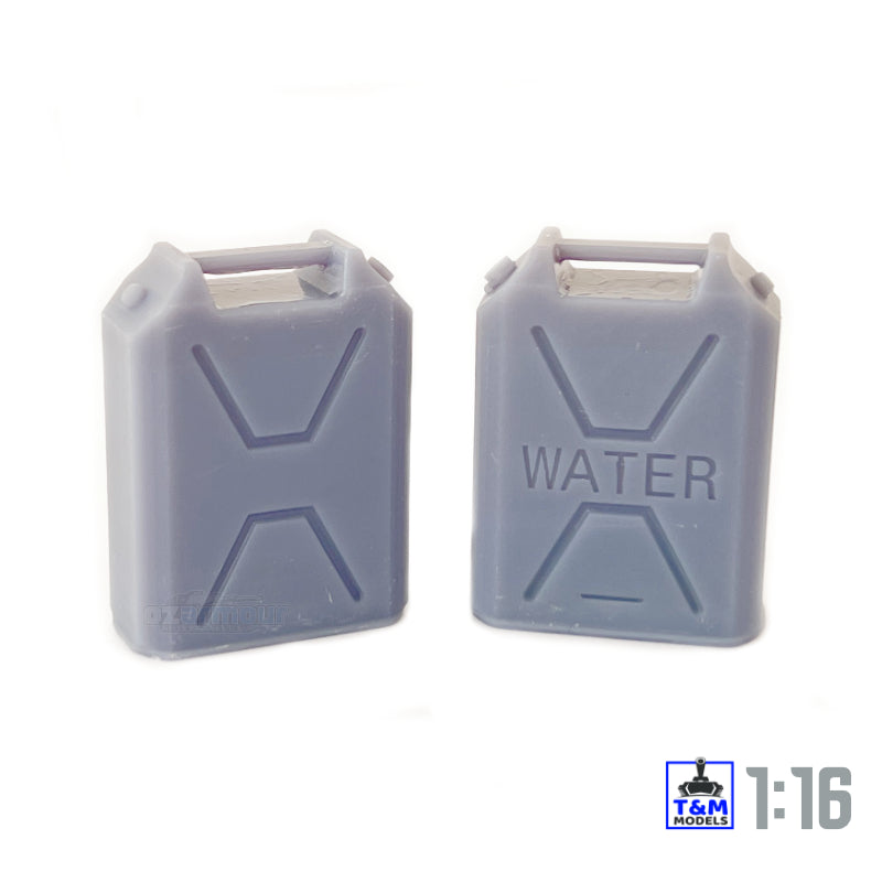 1/16 Scale Australian Army WATER Jerry Can Set Of 2 - ADF OAR16006