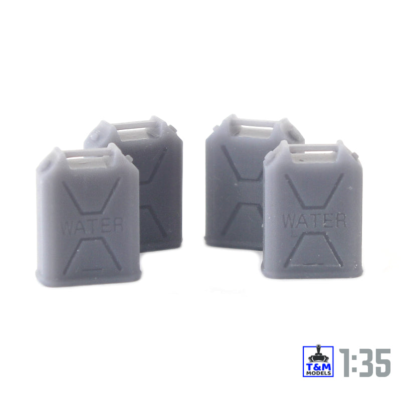 1/35 Scale Australian Army WATER Jerry Can Set Of 4 - ADF OAR35006