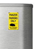 Panzer Crushed Fridge Magnet