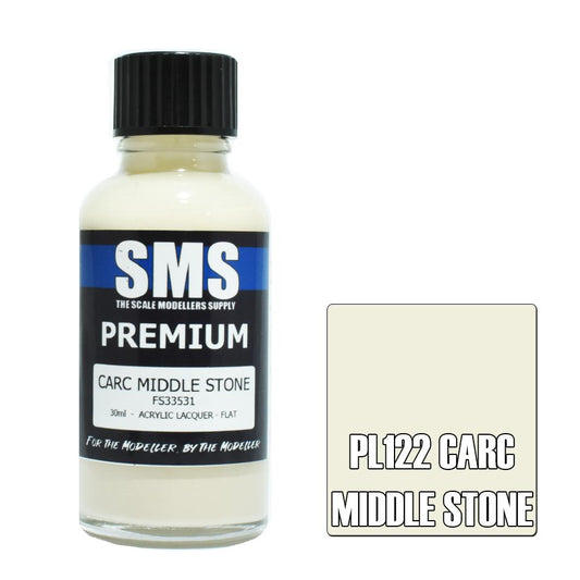SMS Paint CARC Middle Stone 30ML PL122 Premium Lacquer Paint (ADF FS33531)